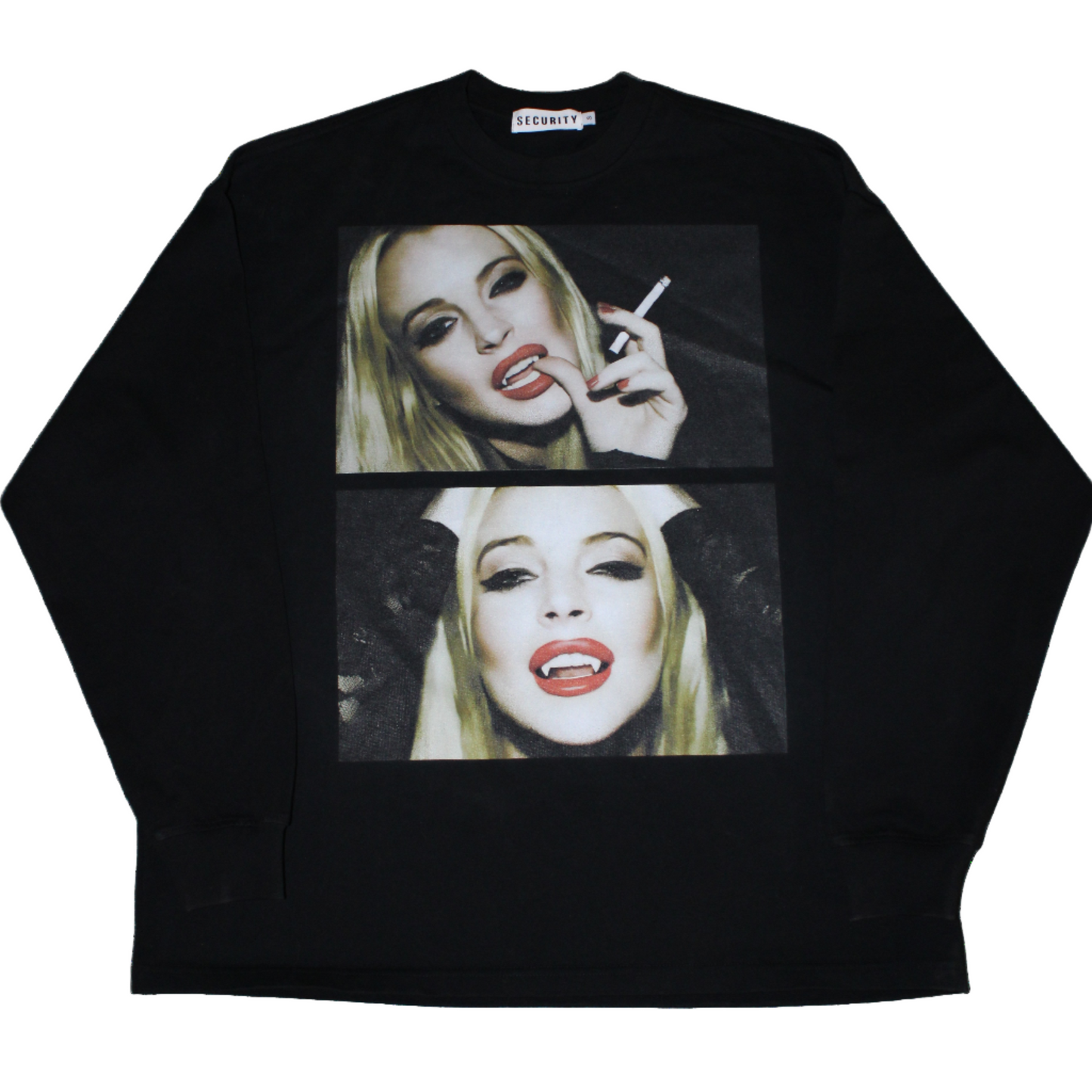Lindsay Lohan long sleeve