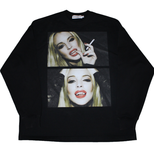 Lindsay Lohan long sleeve