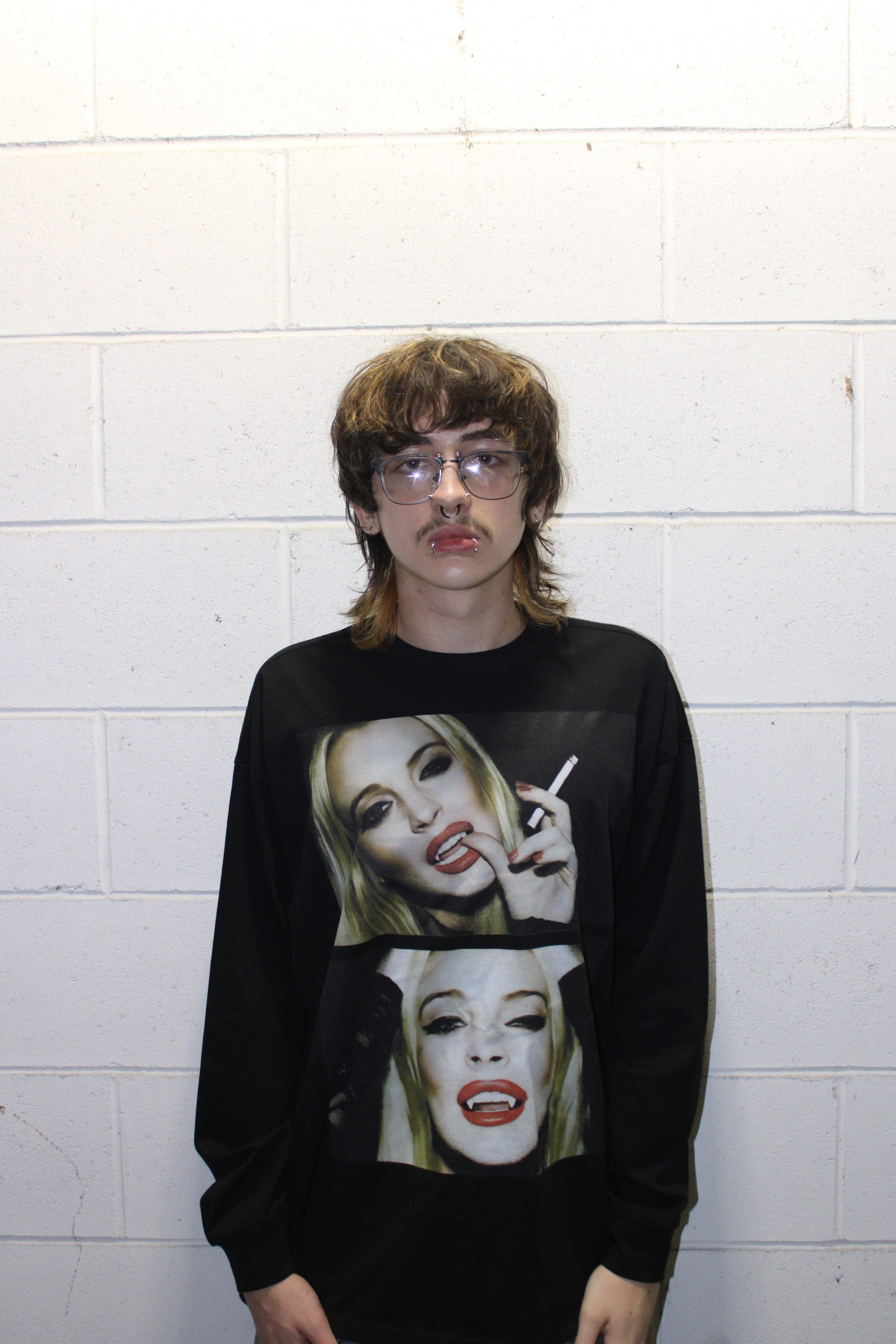 Lindsay Lohan long sleeve