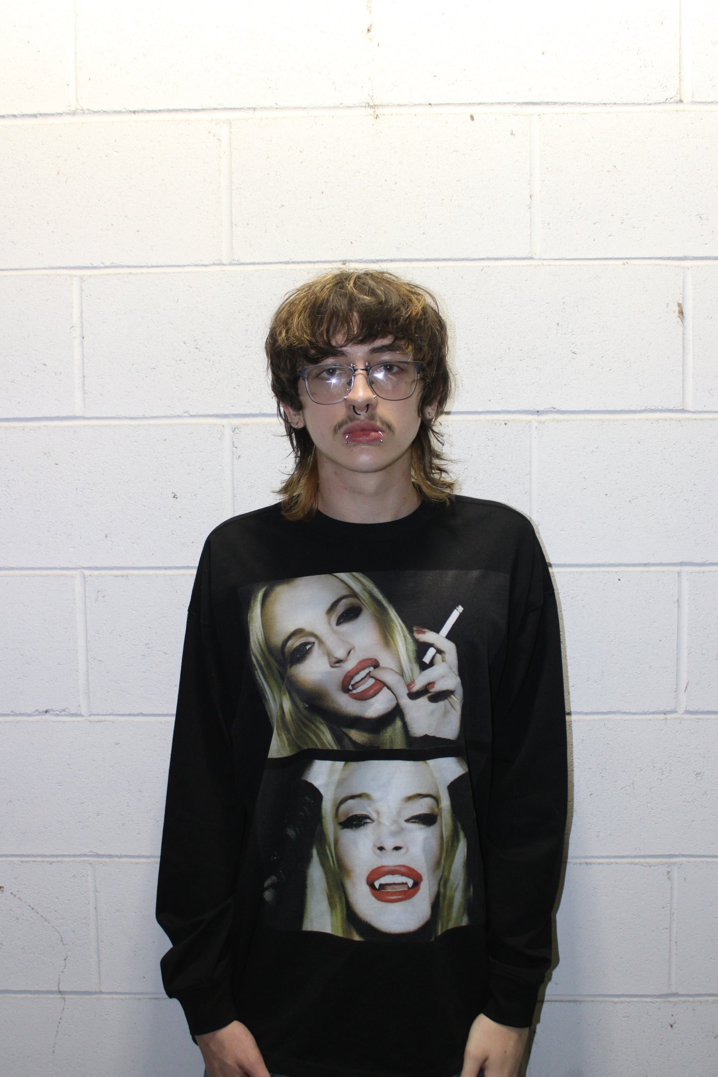 Lindsay Lohan long sleeve